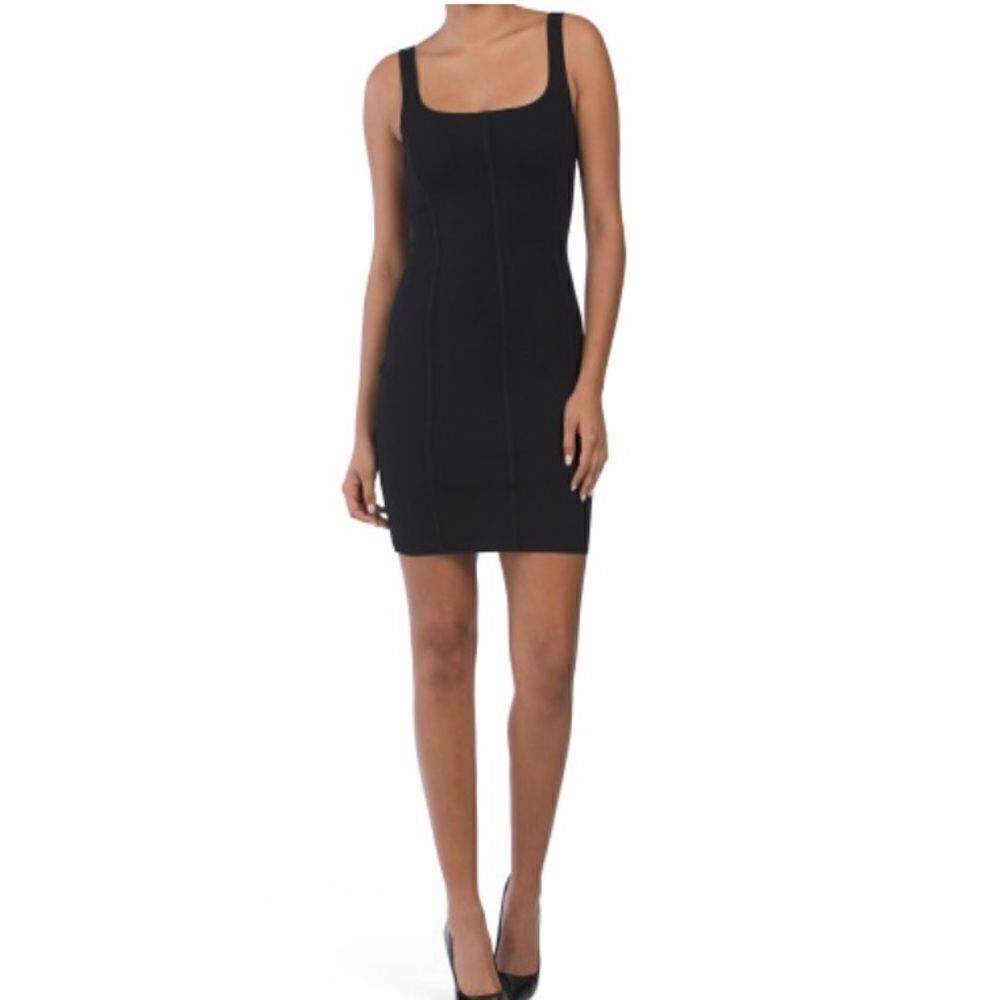 House of Harlow 1960 Corset Compression Knit Mini Dress